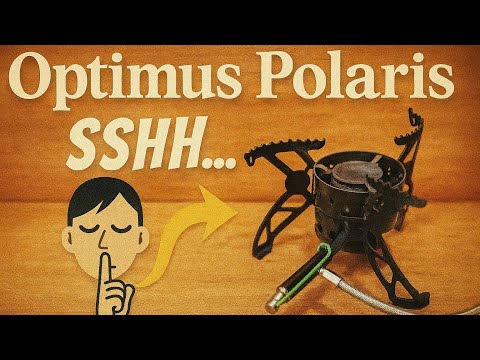Optimus Polaris test with QUIETSTOVE adapter.