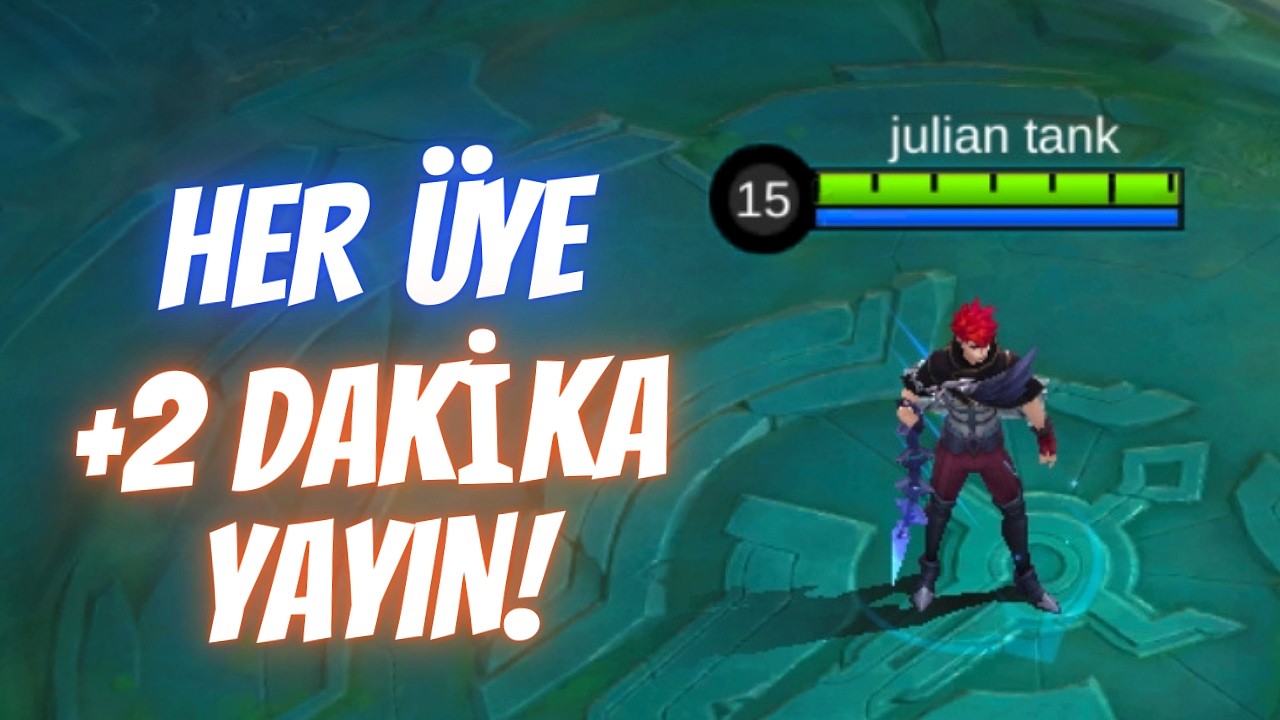🔴 MLBB SUBATHON GÜN 3 | Her Üyelikte +2 Dakika Uzayan Yayın!