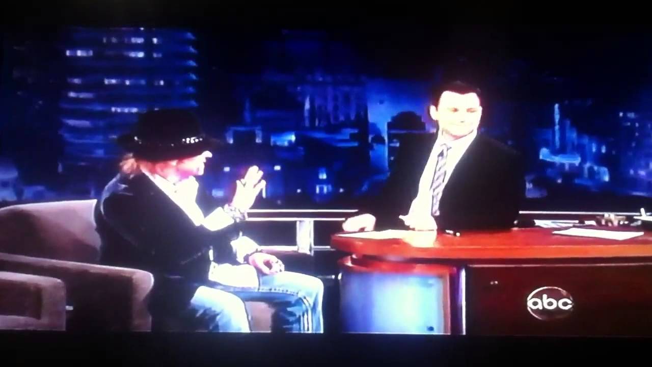 Axl Rose entrance on Jimmy Kimmel Live! YouTube