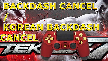How to do and learn korean backdash on pad #tekken #tutorial #guide #teaching #games