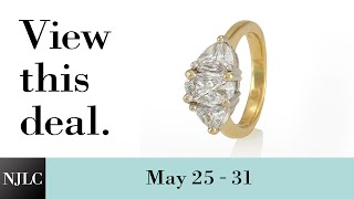 Deal of the Week: Past, Present &amp; Future Ladies Cluster Ring