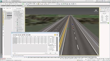 Using 3ds Max Design with Civil 3D - Part 13 - Creating Road Markings