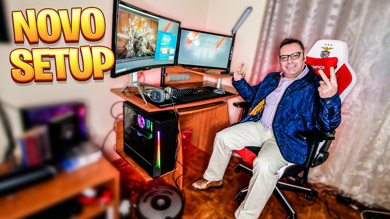 OFERECI UM PC NOVO AO MEU PAI | *PRESENTE NATAL*