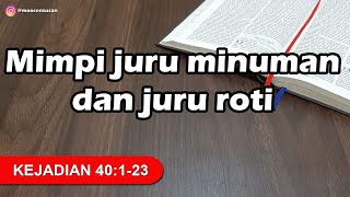 Kejadian 40:1-23