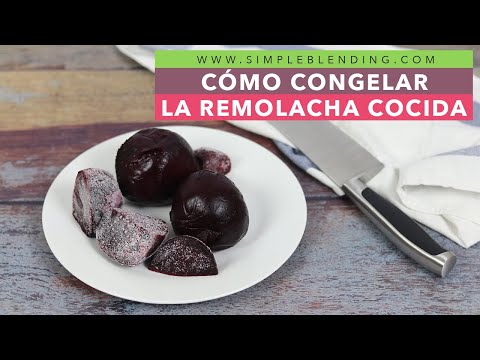 Video: ¿Se pueden congelar las remolachas cocidas?