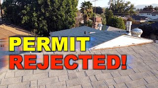 Tesla Solar Roof - Permit Denied