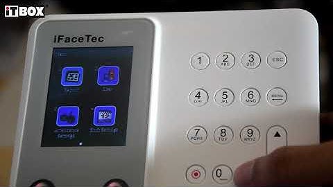 iTBOX iFaceTec Face Recognition & Fingerprint Attendance Machine Demo