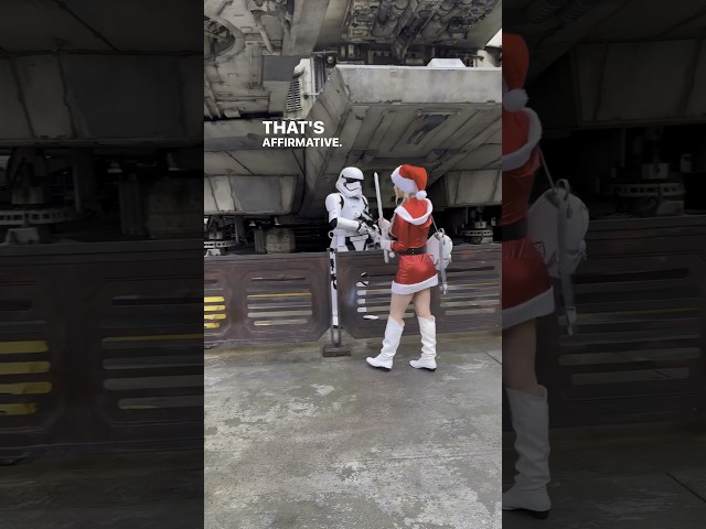 If Santa visited the stormtroopers #disney #stormtrooper class=