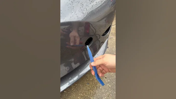 Dead Tesla! How Can We Get Into It? #shorts #tesla #teslamodel3 #car #mechanic #crazy #hack #tips