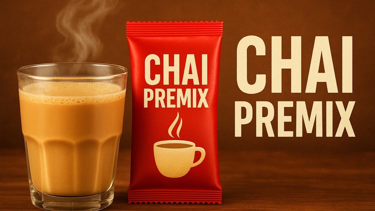 5-Min Ready Chai Premix Recipe | Travel-Friendly Instant Tea | Ghar Jaisi Chai Kahin Bhi!