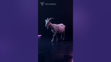 Amazing 3D Goat Model - Created in Blender