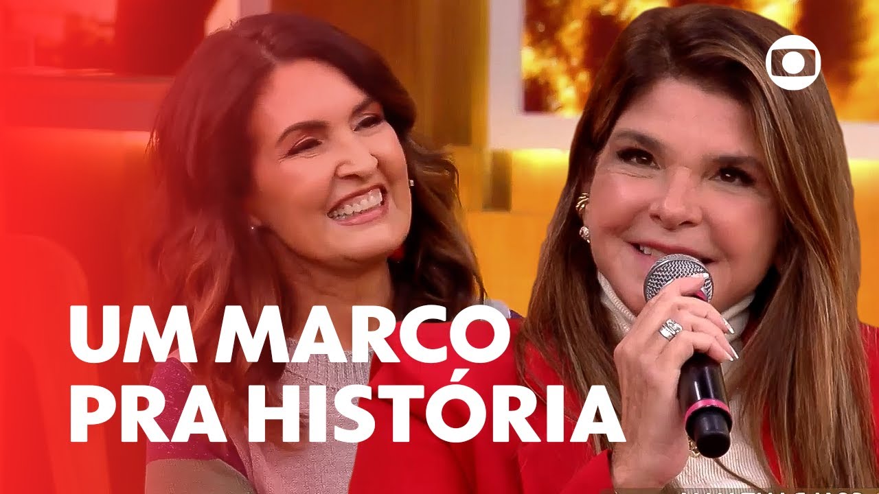 Cristiana Oliveira, a primeira Juma, está encantada com 'Pantanal' | Encontro com Fátima Bernardes