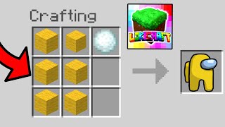Crafting AMONG US Characters in LokiCraft screenshot 2