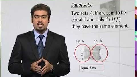 Math - Fsc Part 1 chapter 2 Equal and Equivalent Sets - Math