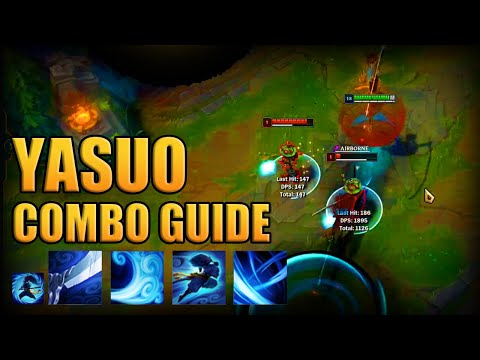 YASUO COMBOS: tips & tricks - League of Legends