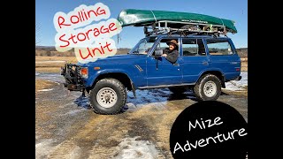 Custom Storage Hacks For All My Gear In My 1987 Toyota Land Cruiser Fj60 For Camping or Overlanding