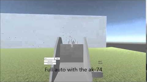 Gregs fps system Gun weapon animation test