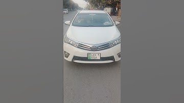Toyota Corolla xli 2015 dem 27 lakh