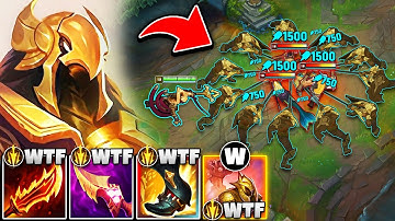 Azir but my soldiers are on steroids and it