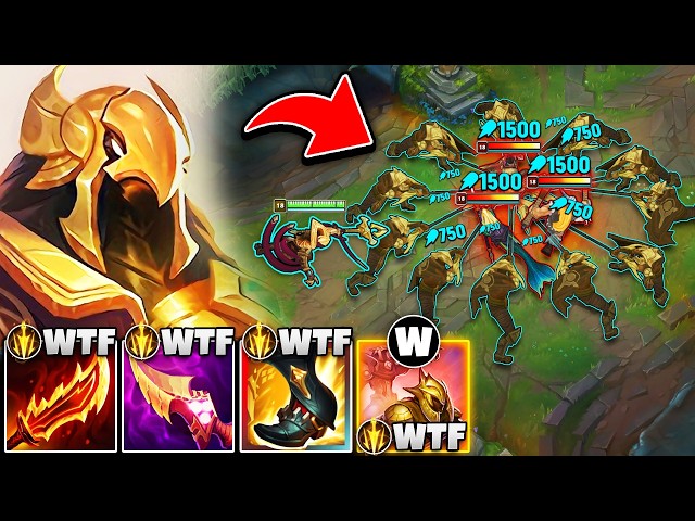 Azir but my soldiers are on steroids and it's beyond broken (3.00