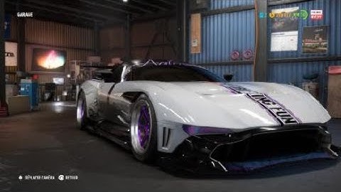 Need for Speed Payback  Aston Martin Vulcan GTS  39 stickers 😯 full customization finished 😮