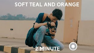 2 MENIT MEMBUAT SOFT TEAL AND ORANGE DI VSCO - Tutorial Android screenshot 5