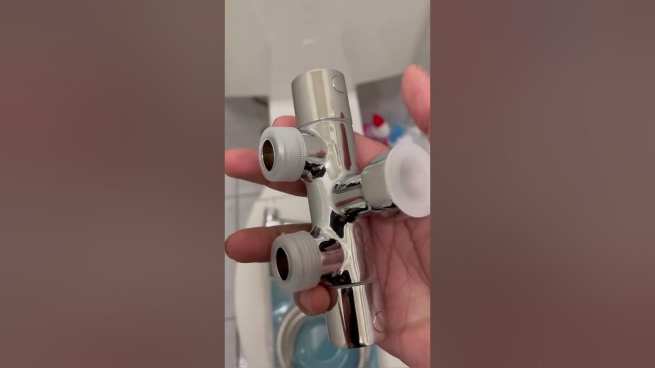 Hand Spray/ Bidet in toiletinstallation video step by step guide DIY