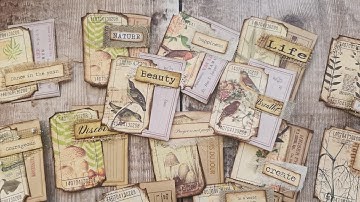 Snippet Clusters - Making Embellishments / Page Decoration - Building Up your Stash