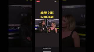 Adam Cole is mad at Chris Jericho | #prowrestling #aew