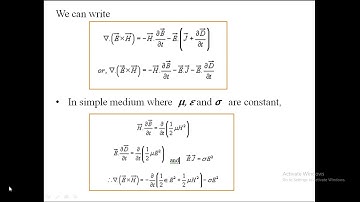 5.3 Poynting Vector and Power Flow