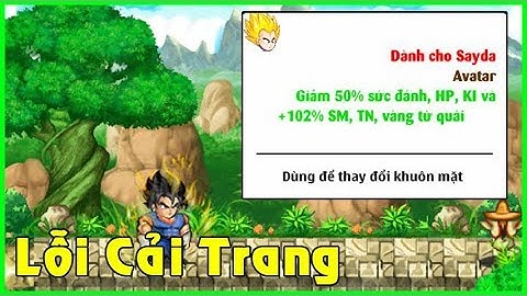 Ngọc Rồng Online Mở Rương Gỗ Cấp 3 Ra Avatar Bị Lỗi