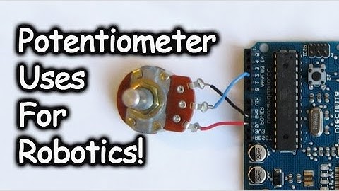 Potentiometer Use for Positional Awareness and Collision Detection | Building Humanoid Robots #90