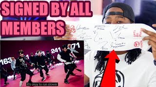 STRAY KIDS | MY PACE MV | MY Signed Autographed Towel by ALL Members REACTION!!!