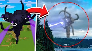 Mobs do Minecraft CAPTURADOS NA VIDA REAL