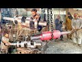 Amazing manufacturing process of 3 cylinder ammonia compressor crankshaft