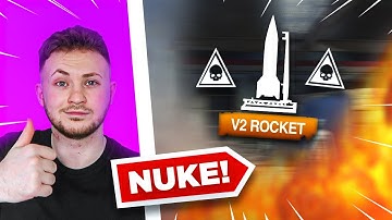 Dropping my first NUKE on Vanguard 🤯 (V2 ROCKET)