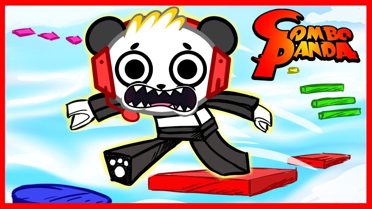Roblox Mega Fun Obby Let S Play With Combo Panda Youtube - roblox the circus obby i m a clown in the circus trying to escape