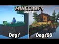 I Survived 100 Days in Skyblock Infinite...