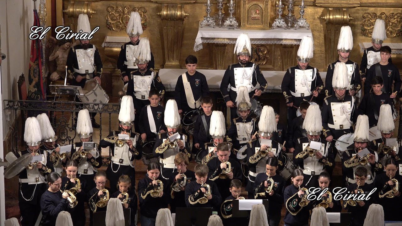 BANDA CCTT BOMBEROS MALAGA 2024 CONCIERTO EN LA IGLESIA DE SAN JULIAN 4K