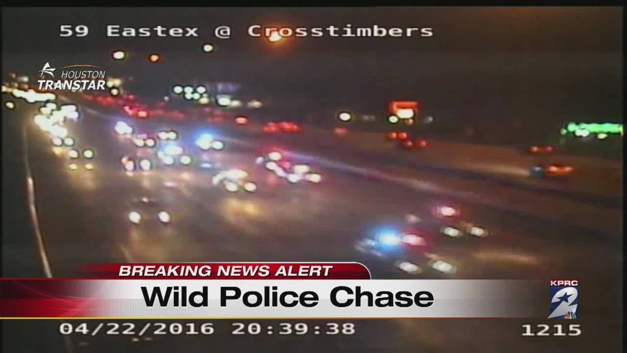 Driver leads police on chase with kids - YouTube