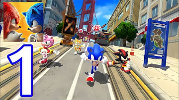 Sonic Forces - Running Battle Android Offline - Gameplay Walkthrough Part 1