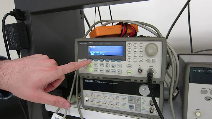 Amplitude Modulation using the Signal Generator