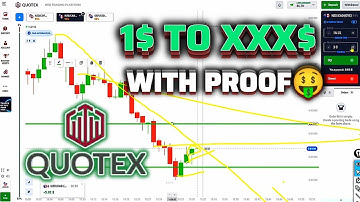 1$ To XXX$ COMPOUNDING 🔥 | Binary Option Trading Strategy | Quotex Compounding Trading Strategy | #9