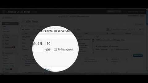 WordPress "Scheduled Post" Fix.mov