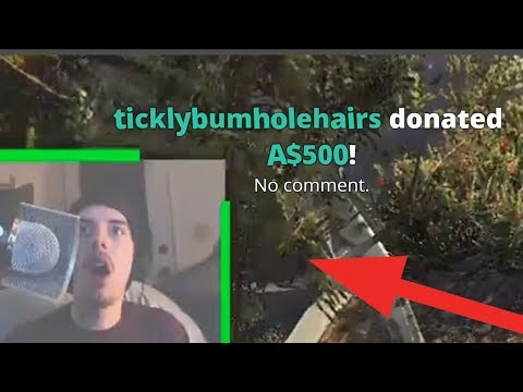 HUGE STREAM DONATION! (A$500.00)