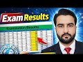 Excel Result Card Using MIN &amp; MAX Function | Easy Exam Sheet in Excel