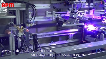 S104M single color auto servo shuttle screen printer (3 color machine)