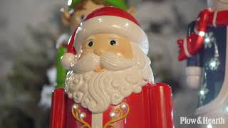 Indoor/Outdoor Lighted Shorty Holiday Statues