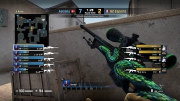 device ASTRALIS vs. G2 Dust 2 DreamHack Masters Malmö 2019 POV DEMO