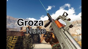 Nuke with worst AR Groza Nuke | Bullet Force Mobile